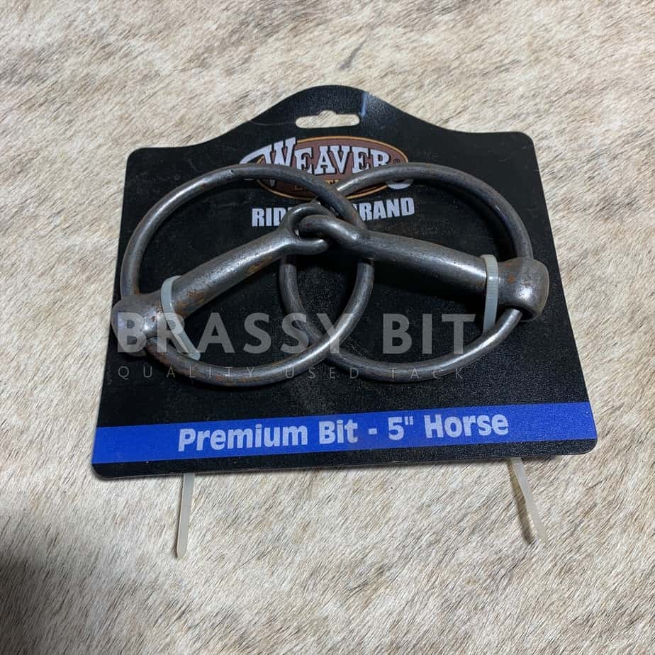 5" Weaver Western Loose Ring Snaffle