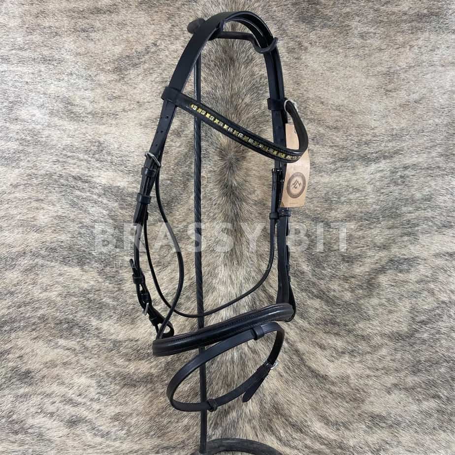 F/S Horze Hunter Bridle w/ Bling Browband