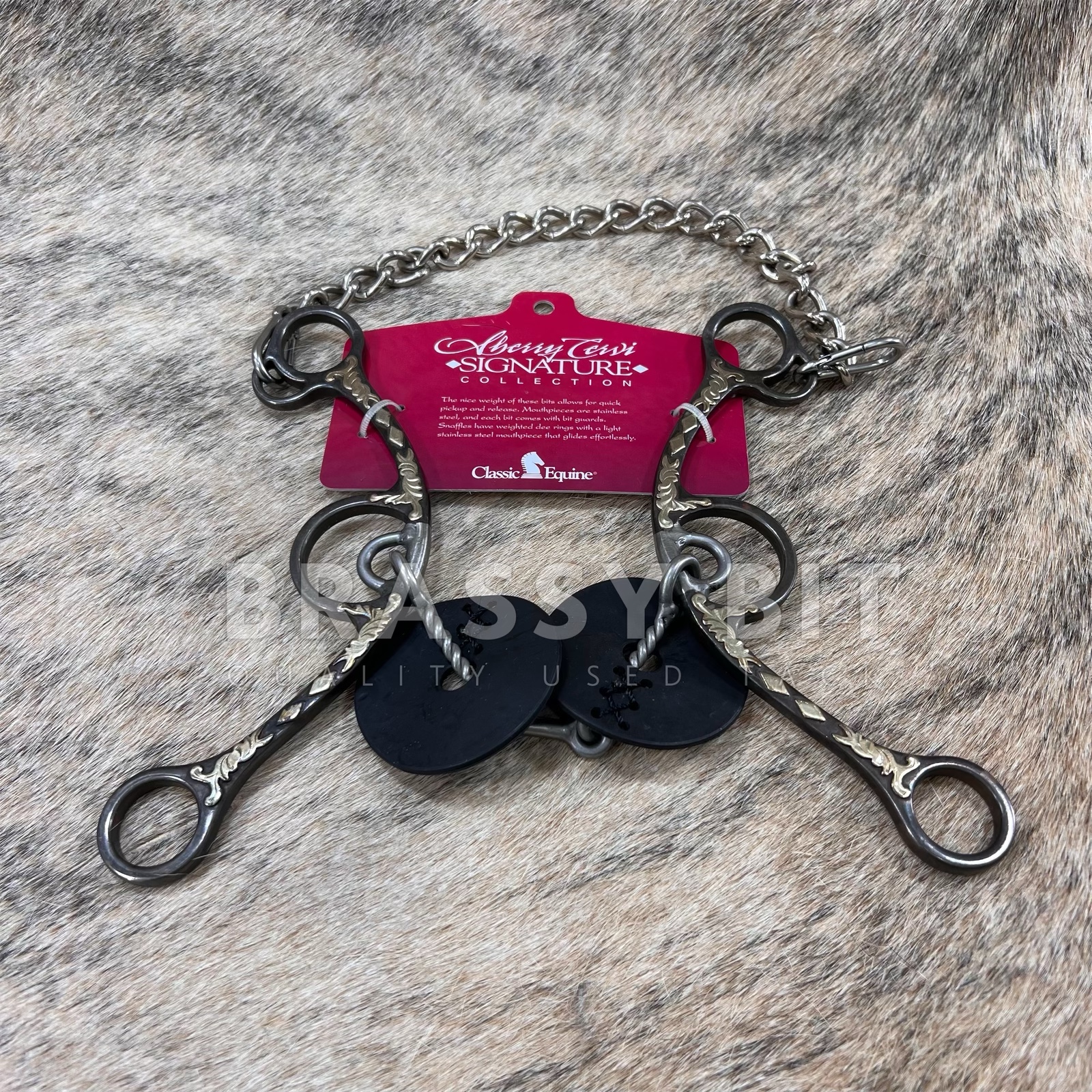 5" Sherry Cervi Twisted Long Shank w/ Dog Bone