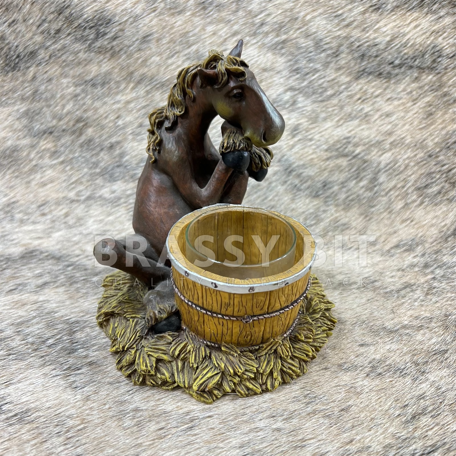 Montana Silversmiths Original Elmer Collection Candle Holder Figurine