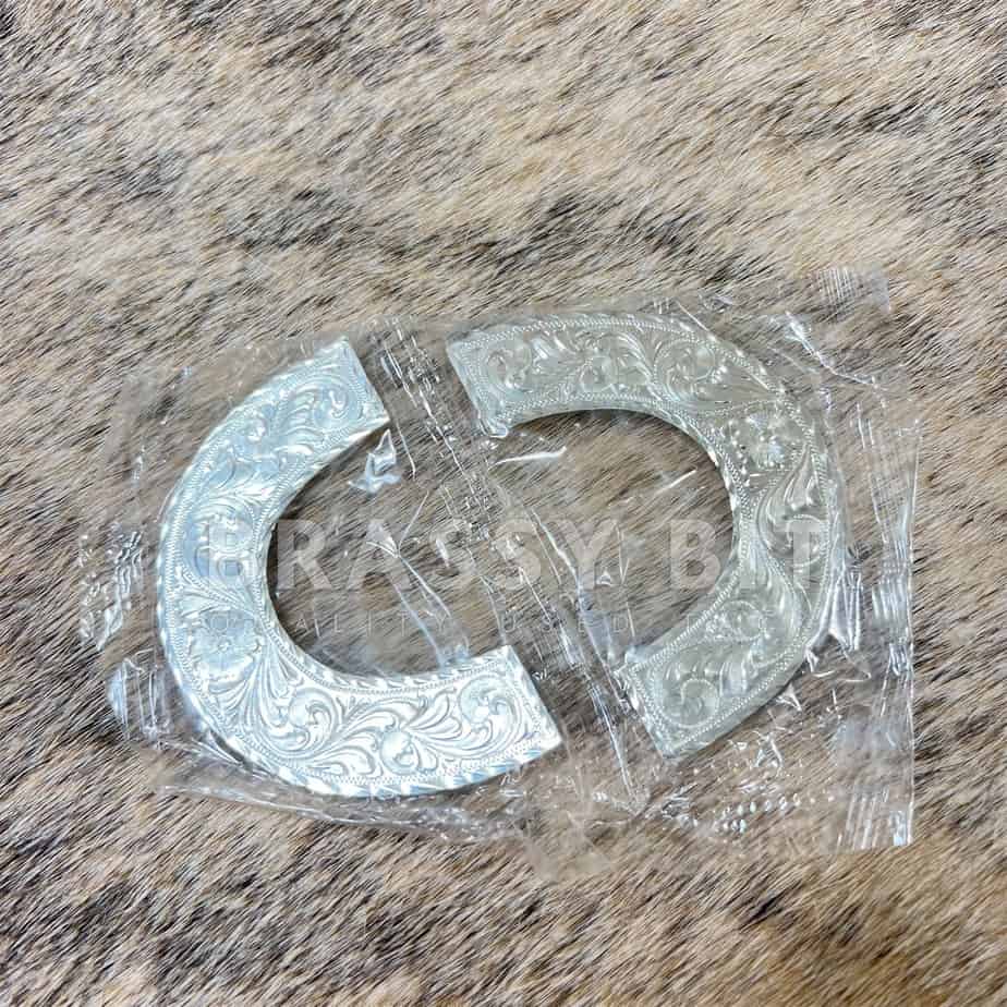 Moran Silver Rigging Silver Plate Pair