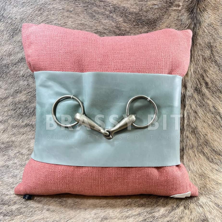 Rodeo Home Down Pillow w/ Herm Sprenger Bit