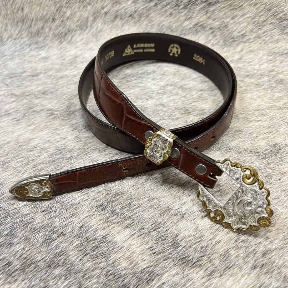 Lot De Brides Western Vintage Vogt, Couleur Marron, D'occasion