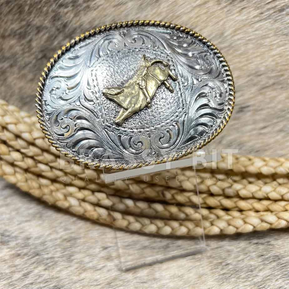 Vintage Western Silver Belt Buckle