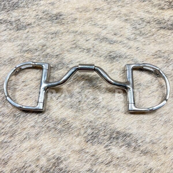4.75" Myler Medium Wide Port D Ring w/ Hooks