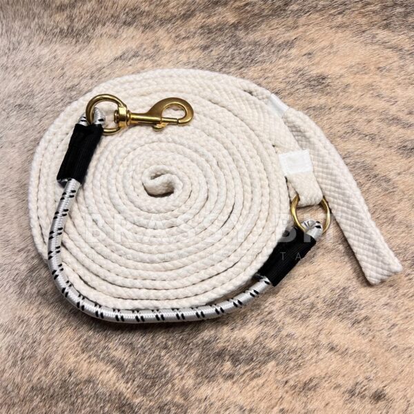 25' Cotton Elastic End Lunge Line