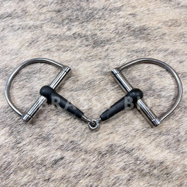 5" Centaur Rubber Mouth Hunter D Snaffle