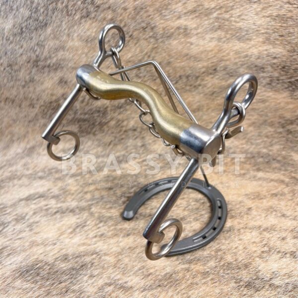 5 3/8" German Silver Low Port Weymouth