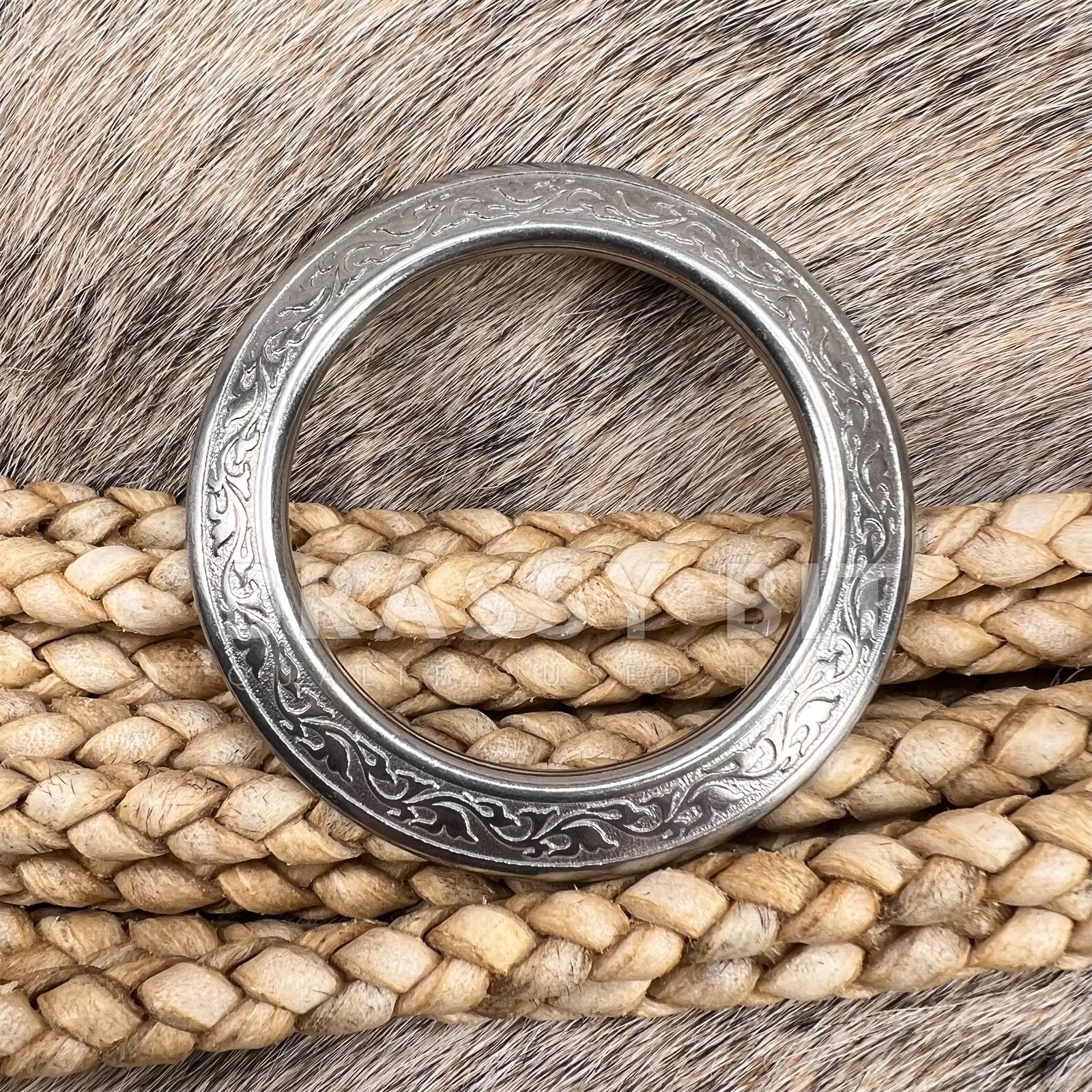 Jeremiah Watt Floral Breast Collar Center Ring