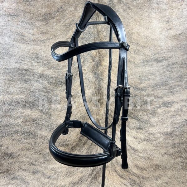 Cob Montar Normandie Dressage Bridle w/ Crank Noseband