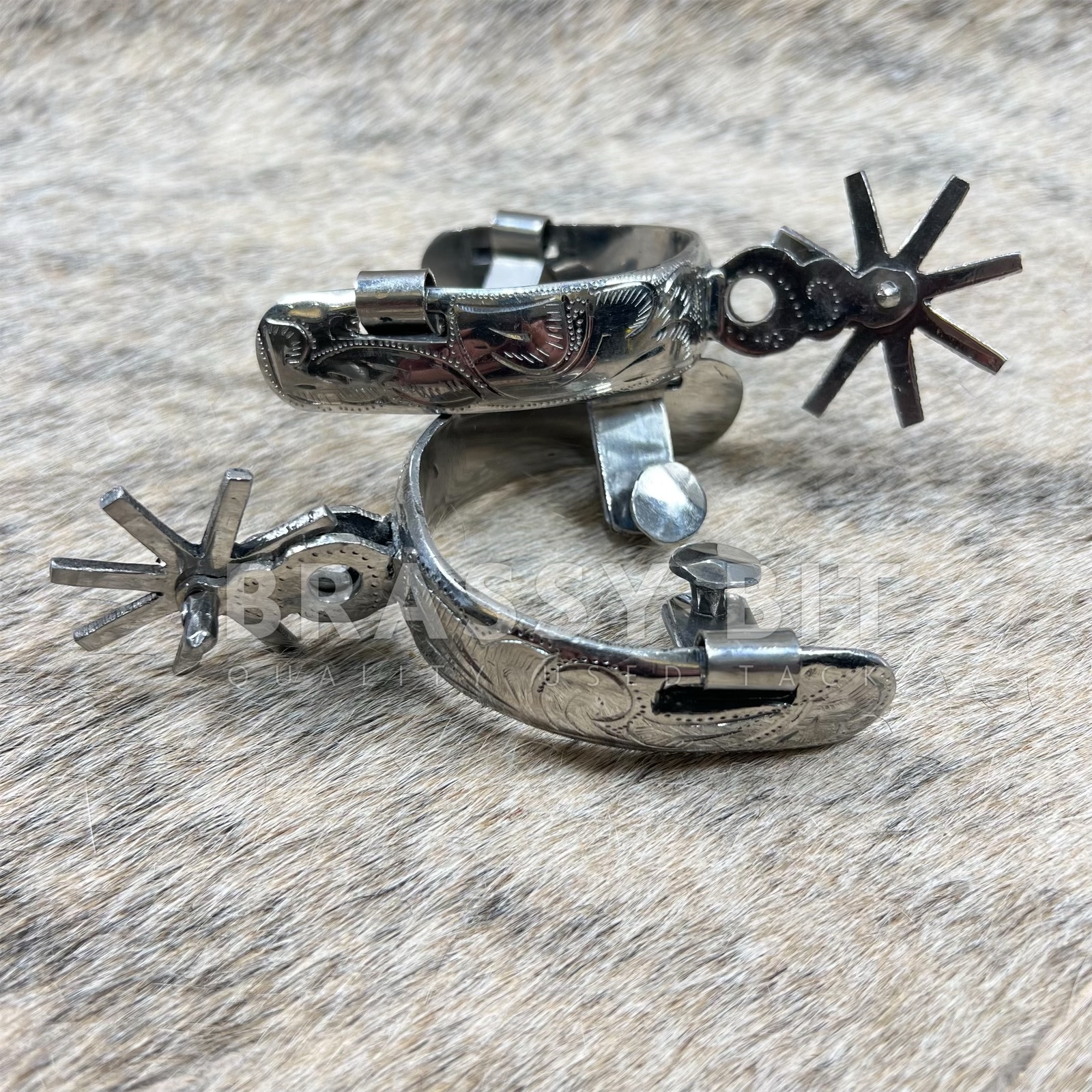 Vintage Mexican Charro Style Spurs