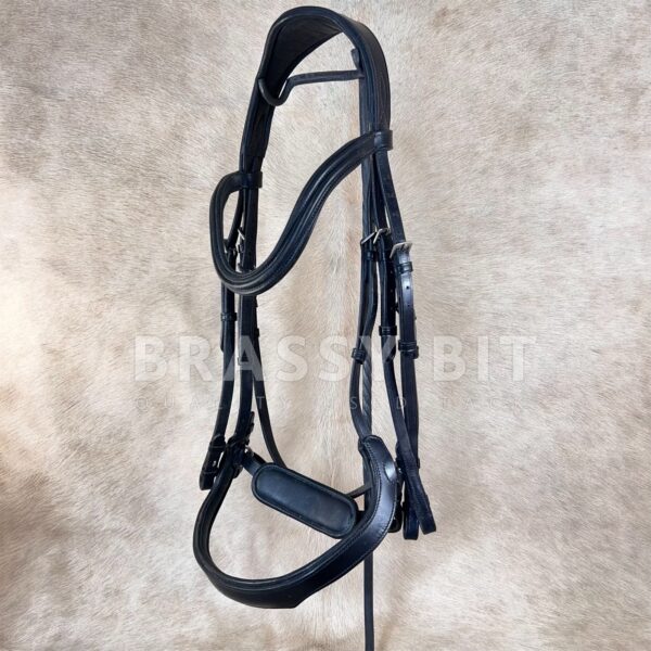 F/S Red Barn Arena Dressage Double Bridle w/ Crank Noseband