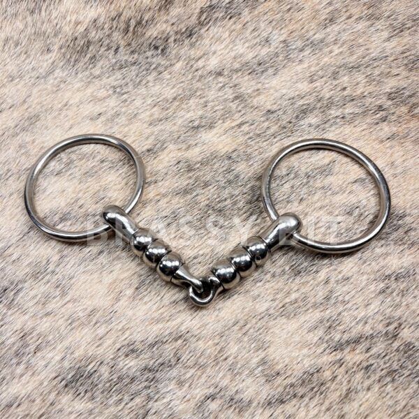 5.25" Cherry Roller English Snaffle