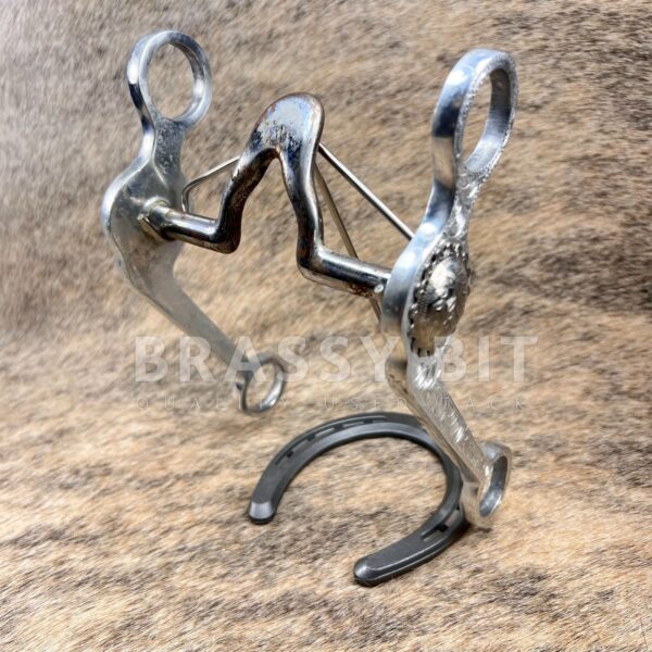 5" FG Francois Gauthier Engraved Aluminum Cathedral Port Curb