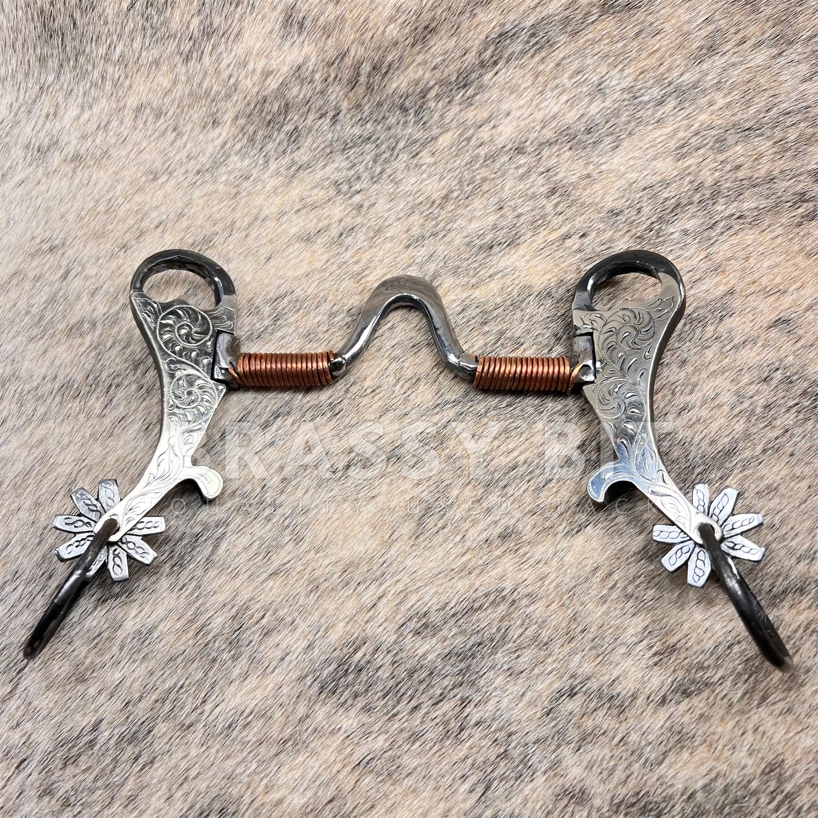 5.25" Doyle Stanfill Custom Spur Shank Curb Bit