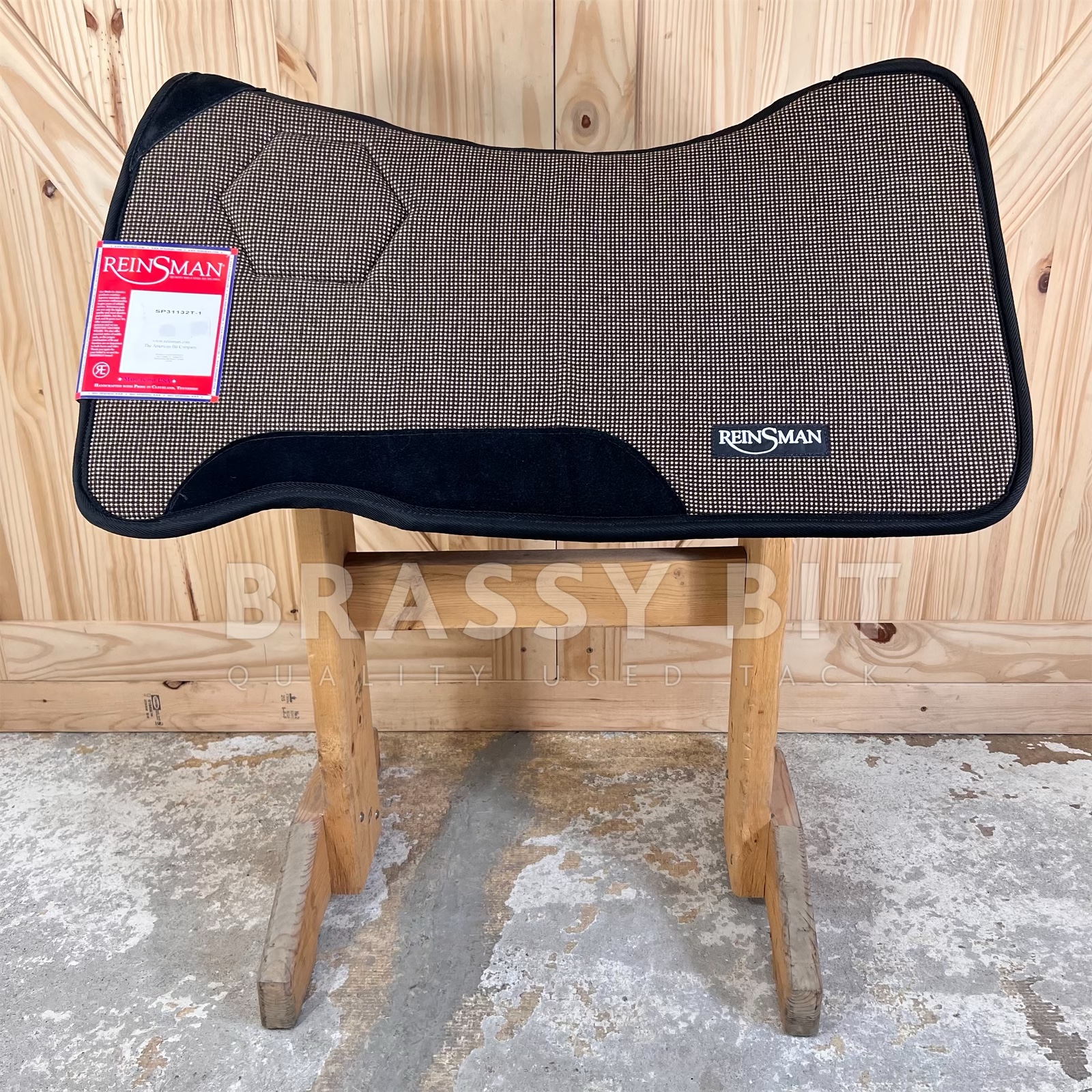 32" Reinsman Maximum Pressure Relief TackyToo Saddle Pad