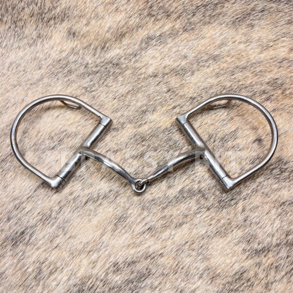 5" Myler D Ring Snaffle w/ Hooks