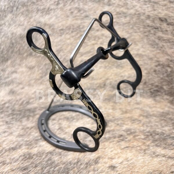 5" Weaver Fancy Silver Argentine Curb Bit