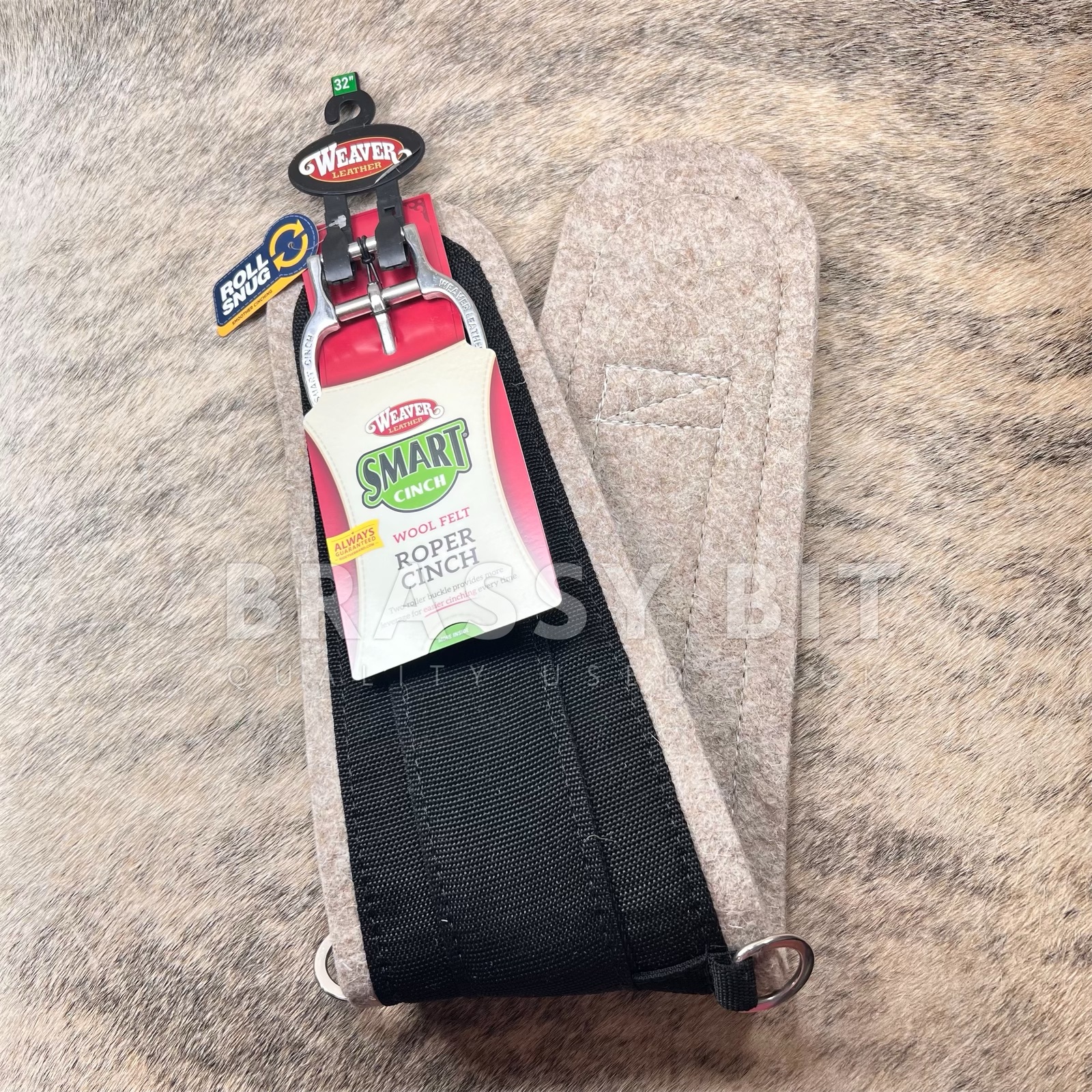 32" Weaver Wool Smart Roper Cinch