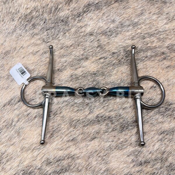 5" Trust Sweet Iron Elliptical Full Cheek Snaffle Bit