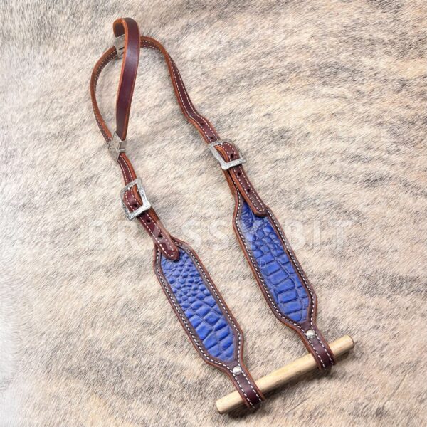 Custom One Ear Western Headstall w/ JW Hardware