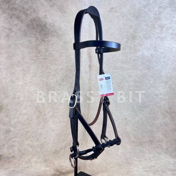 Weaver Black Leather Justin Dunn Bitless Bridle