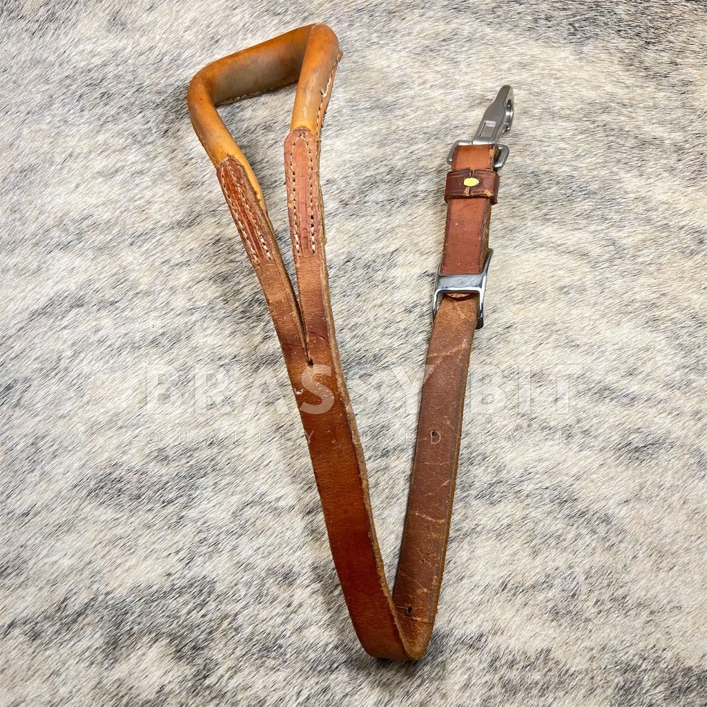 Cob Amish Made Adjustable Leather Crupper – Brassy Bit Tack