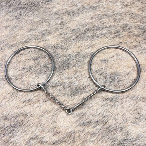 4.75" Don Hansen Very Thin Twisted Snaffle