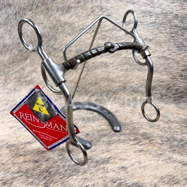 5" Reinsman Slow 7 Ribbon Curb Bit