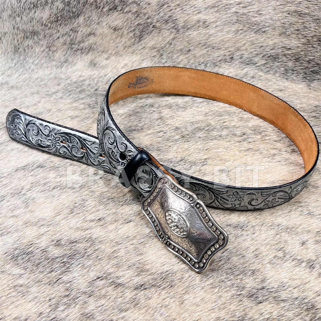 Justin western belt with bling Justin Women main image 2