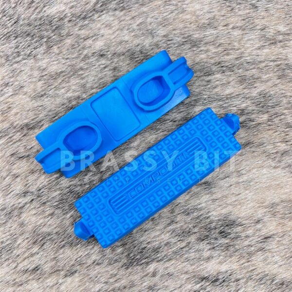 Compositi Blue Premium Stirrup Pads