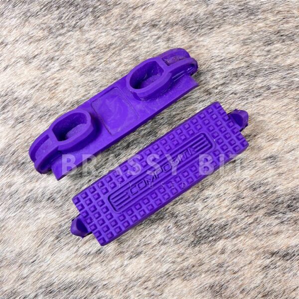 Compositi Purple Premium Stirrup Pads