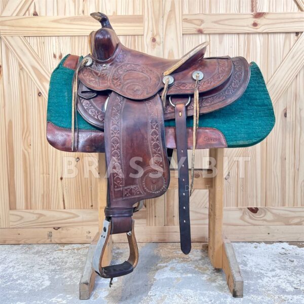 14" Hess & Hopkins Vintage Ranch Saddle