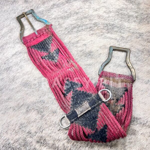 30" Vintage Mohair Cinch w/ Bork Style Brass Hardware