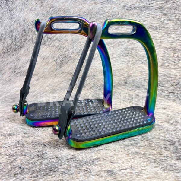 Rainbow English Peacock Safety Irons