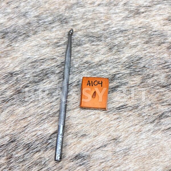 Vintage Crafttool USA Leather Stamping Tool A104 Backgrounder