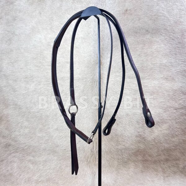 82" Flat Leather Romel Reins