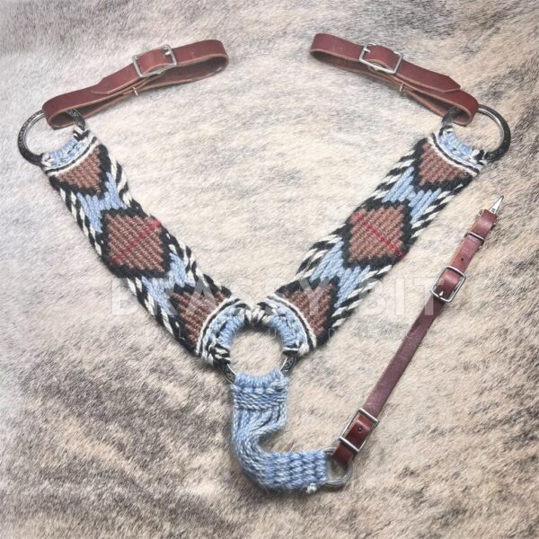 Twisted Mare Custom Mohair Breast Collar