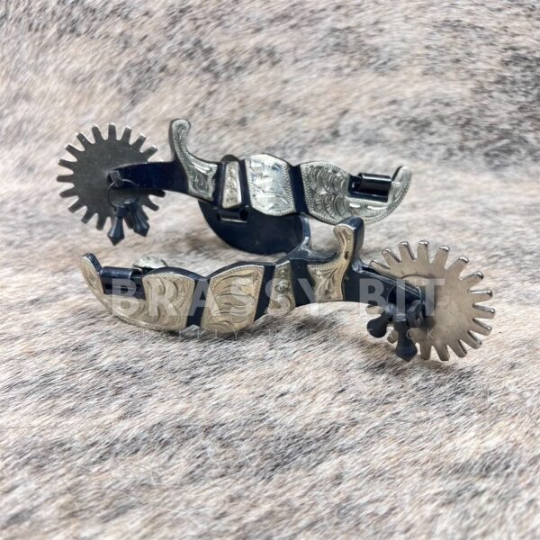 Buckaroo Style Fancy Western Spurs