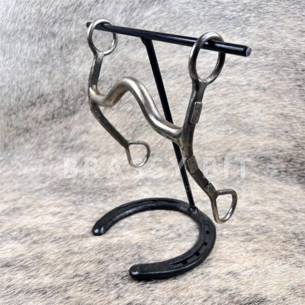 5" Vintage Sterling Silver Mounted Curb Bit