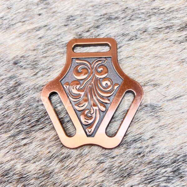 Western Breast Collar Center Plate Hardware