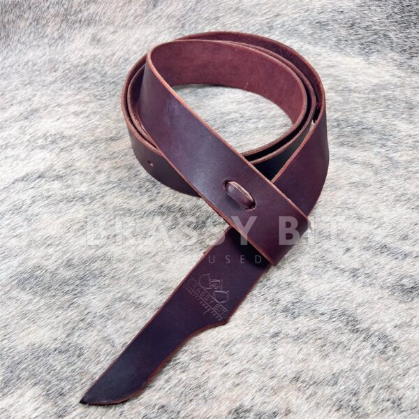 Brassy Bit Tack Leather Western Cinch Latigo