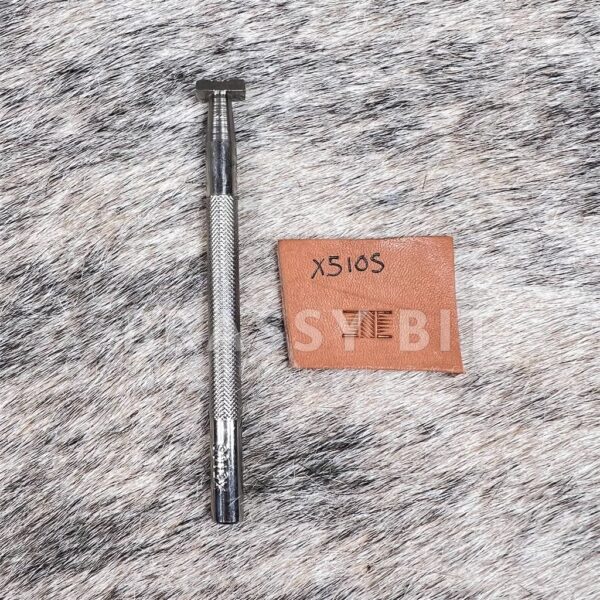 Craftool Leather Stamping Tool X510-S Rope Basketweave Stamp