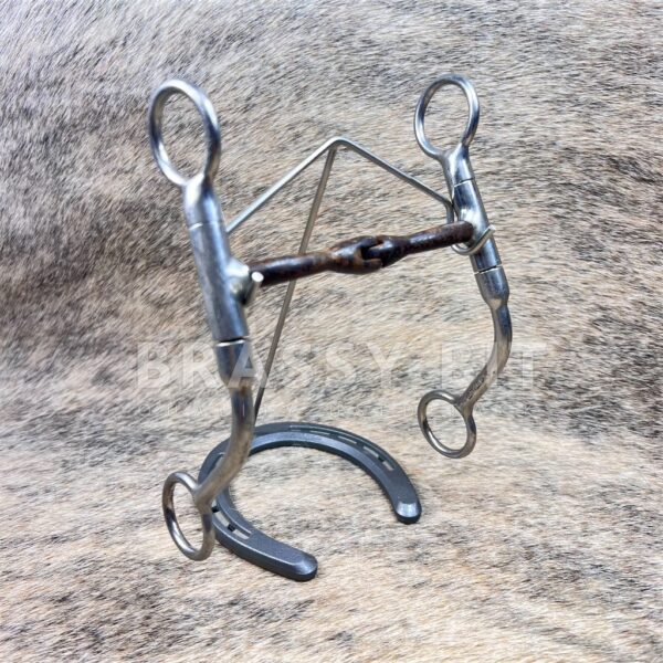 4 7/16" Maheu Hinged Short Shank Curb Bit