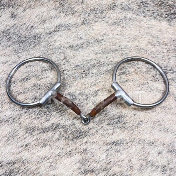 4.75" Myler Sweet Iron Large Ring Snaffle