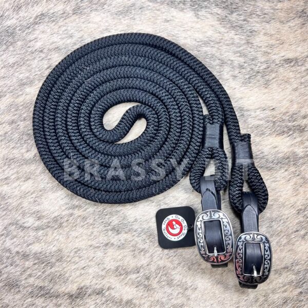 DODK Yacht Rope Connected Reins w/ Jeremiah Watt Buckles