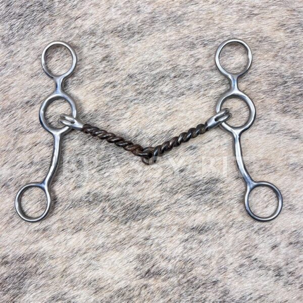 5.25" Thin Twisted Jr Cowhorse Bit