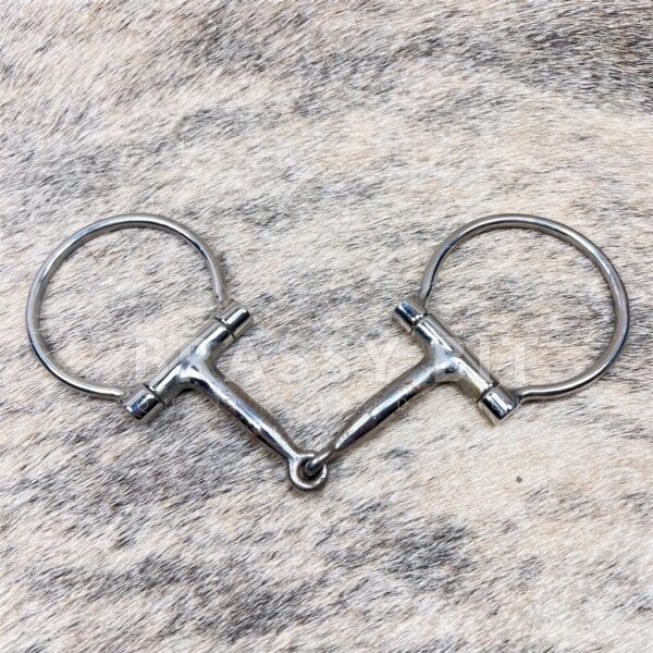5" Sweet Iron Western D Ring Snaffle