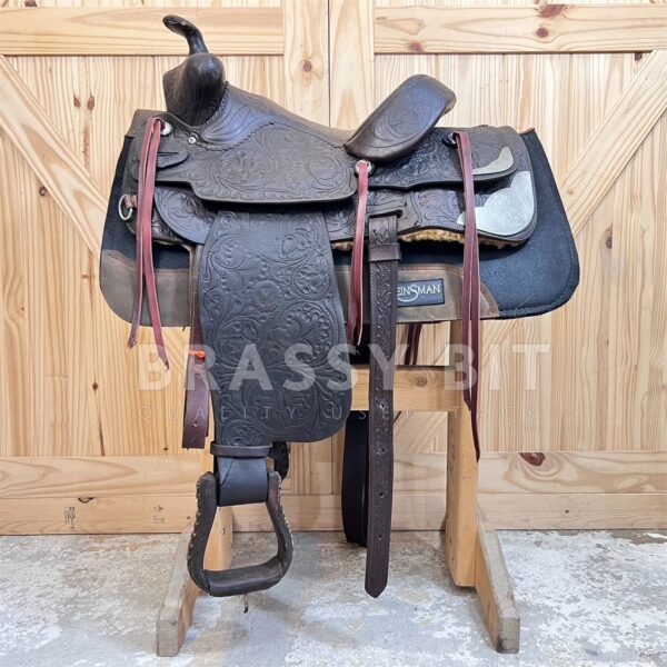 14.5" Vintage Circle Y Ranch Saddle