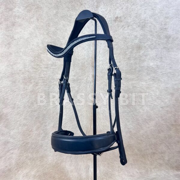 O/S Devoucoux Crystal Makila Dressage Bridle